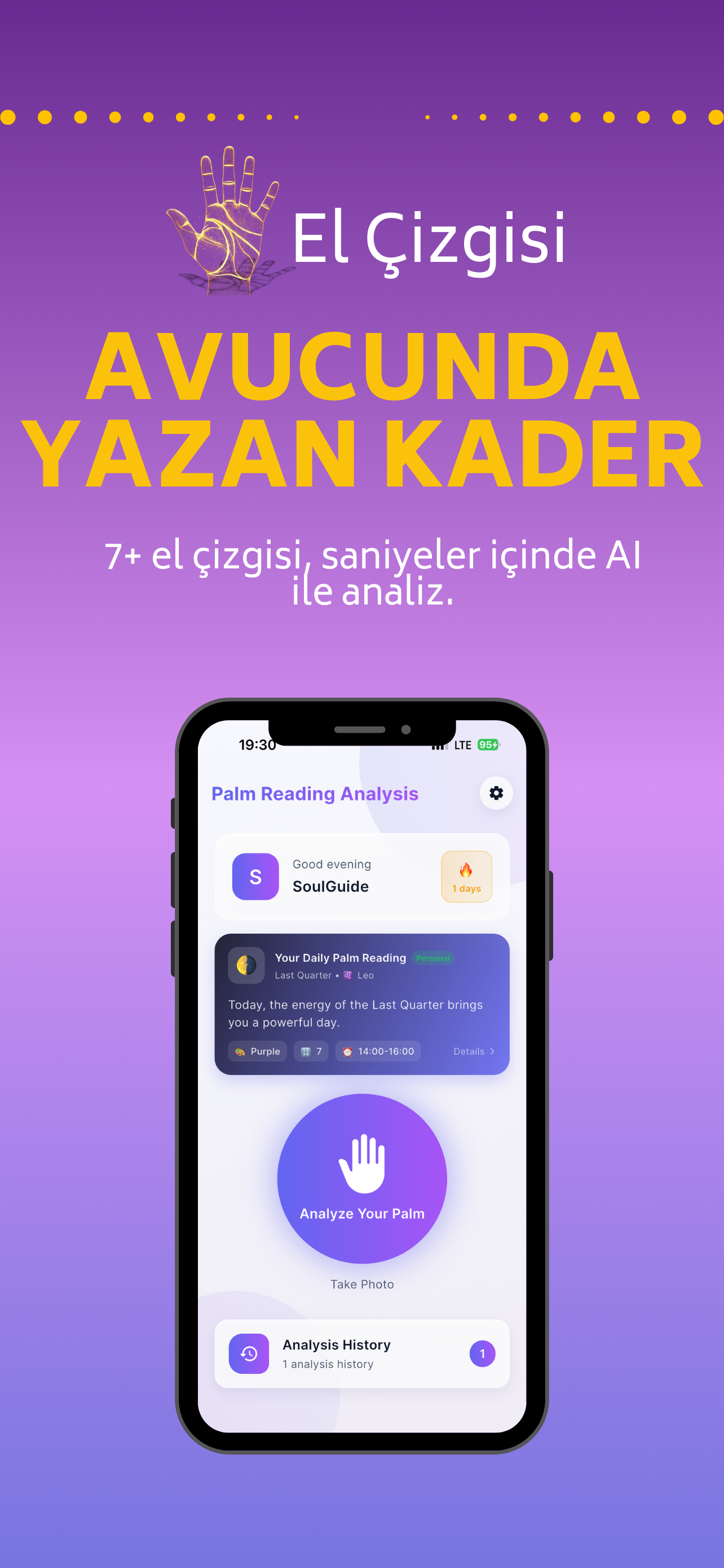 Avucunda Yazan Kader